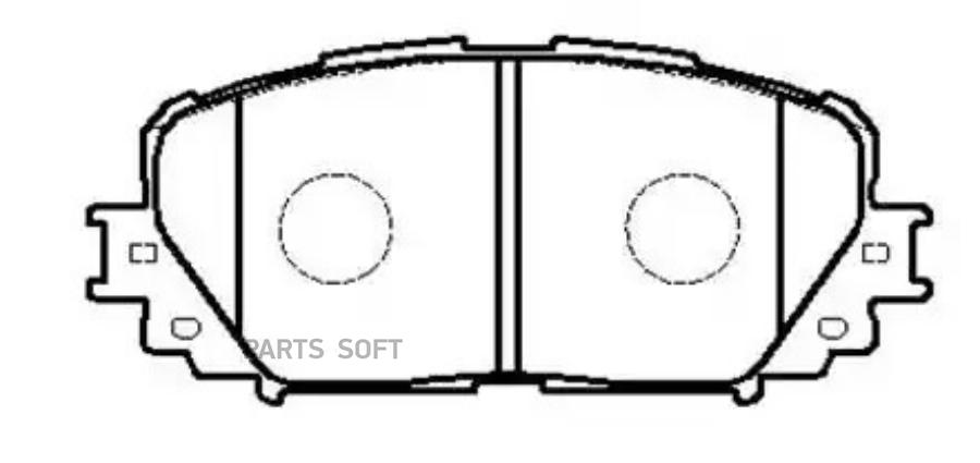 

Колодки Тормозные Дисковые Toyota: Vitz HSB HP9156