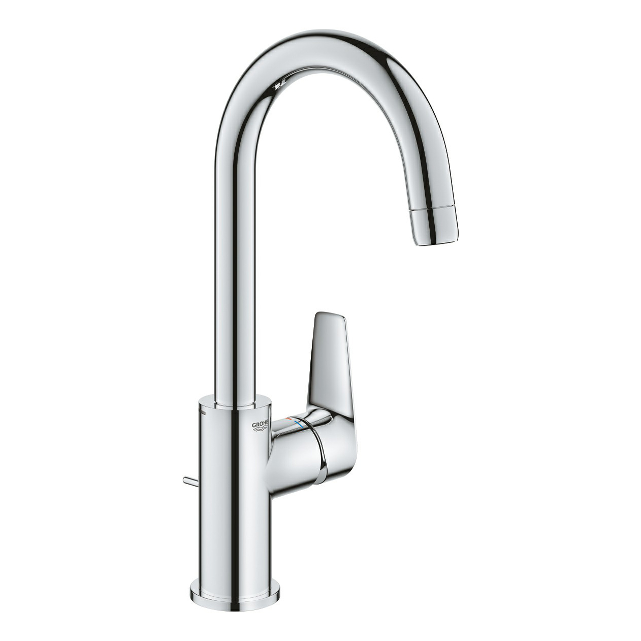 фото Смеситель для раковины grohe start edge l. ecojoy хром