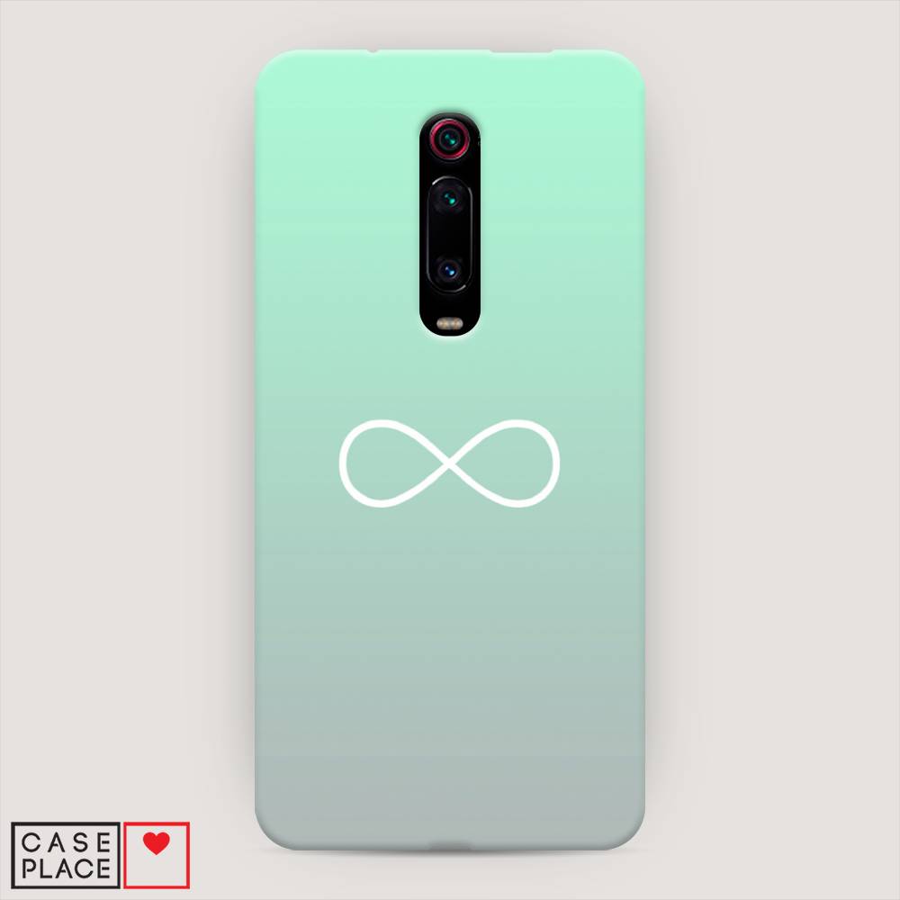 фото Пластиковый чехол "бесконечность от тиффани" на xiaomi mi 9t pro awog