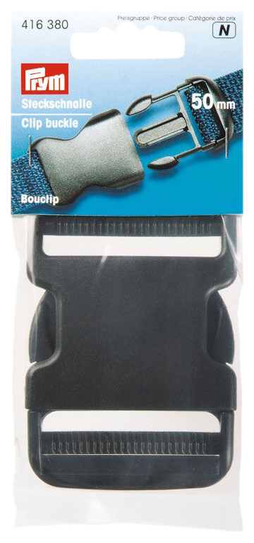 

Пряжка Prym 416380 50 мм черная, Черный