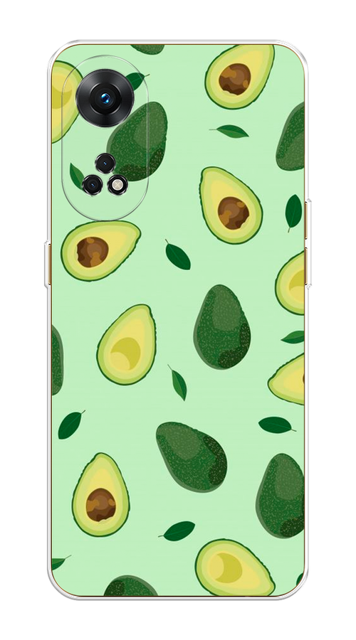 

Чехол на OPPO Reno 8T 4G "Blue avocado", Коричневый;зеленый, 2513250-1