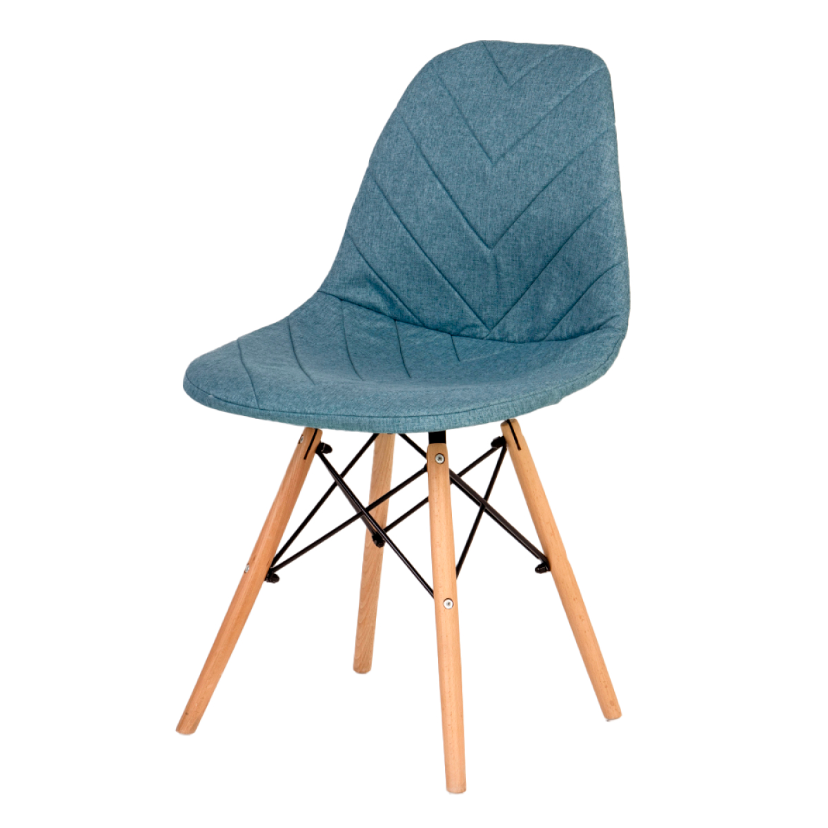 

Чехол на стул LuxAlto 11554 для Eames, Aspen, Giardino, рогожка Джинсовый, 4 шт., Синий, Coats-Eames