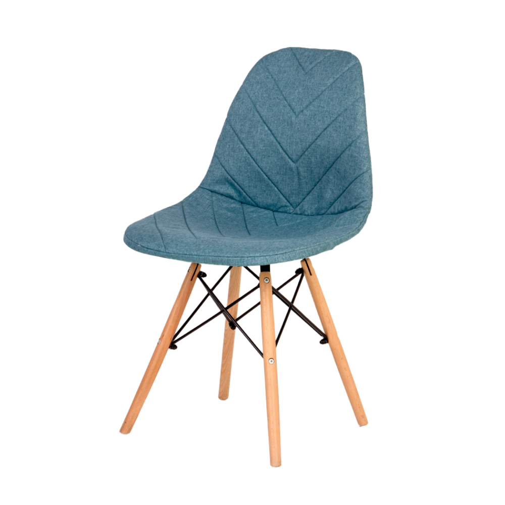 

Чехол на стул LuxAlto 11514 для Eames, Aspen, Giardino, рогожка Джинсовый, 1 шт., Синий, Coats-Eames