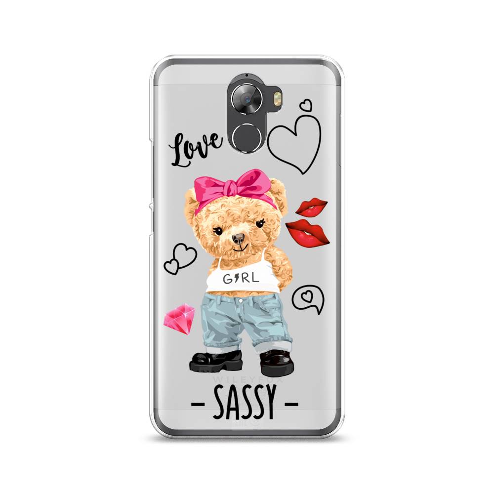 

Чехол на Wileyfox Swift 2 "Sugar Mommy", Голубой;белый;розовый, 210350-6