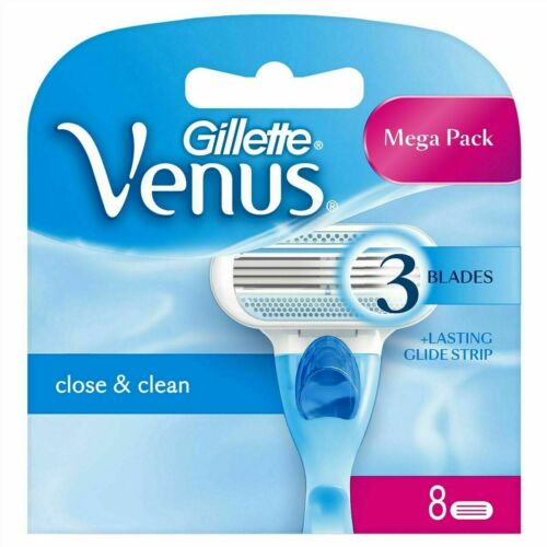 Купить Сменное лезвие для станка Gillette Venus close&clean Mega Pack 8 шт., Gillette Venus Mega Pack 8 шт