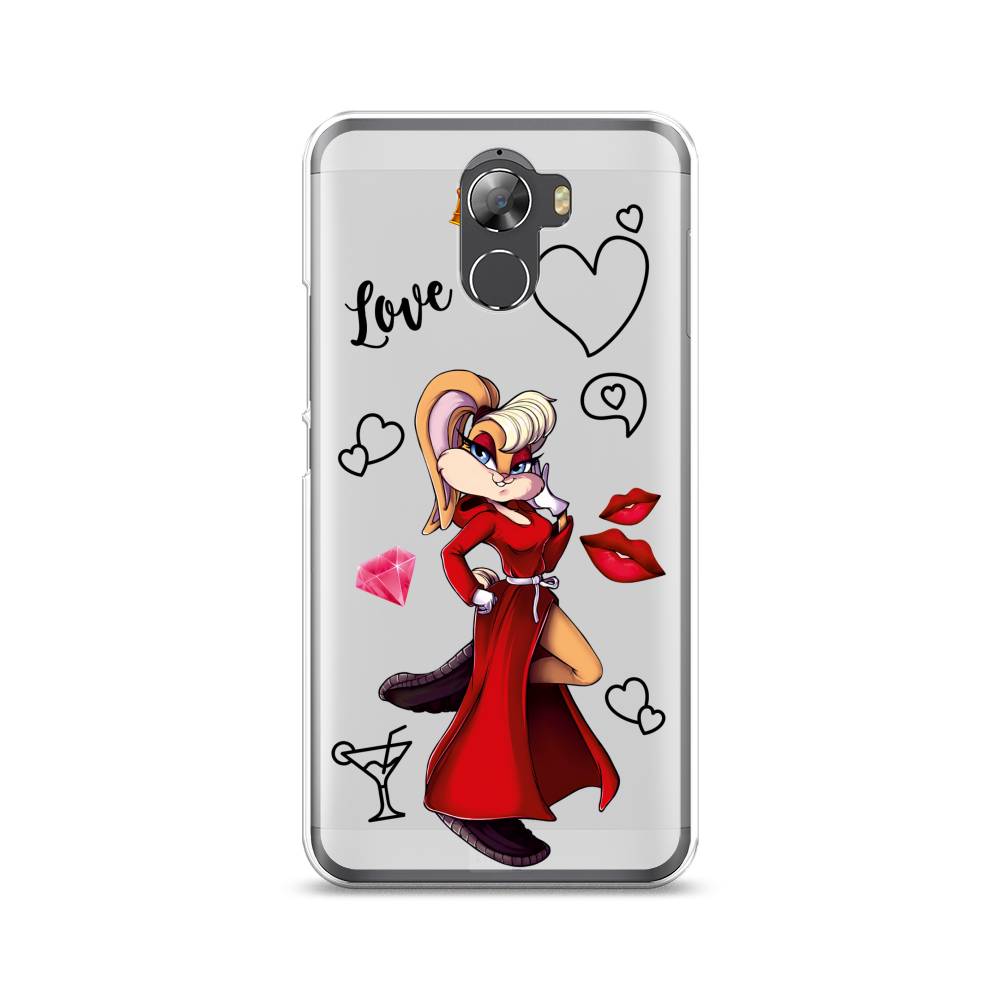 

Чехол на Wileyfox Swift 2 "Rich Lola Bunny", Красный;бежевый;оранжевый, 210350-6