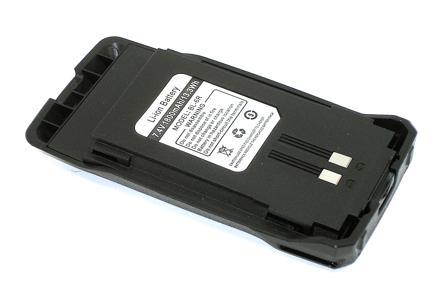 фото Аккумулятор для baofeng uv-6r (bl-6l) 1800mah 7,4v li-ion oem