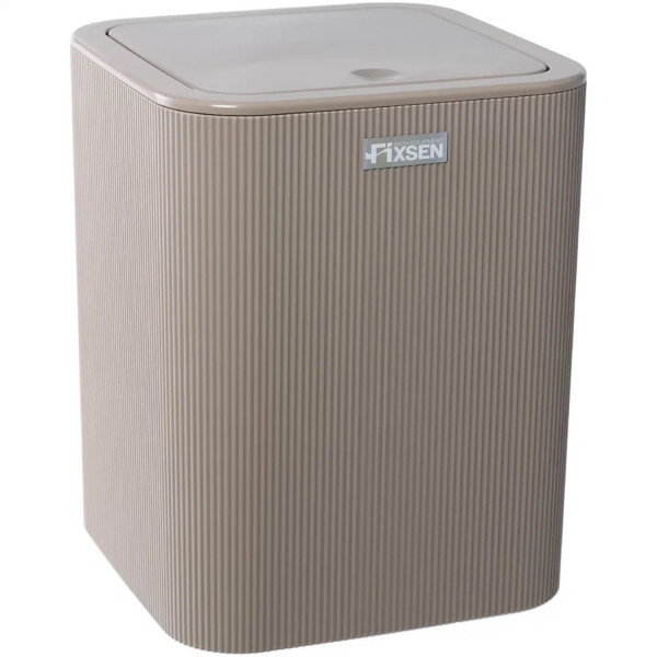 

Ведро 5л с крышкой FIXSEN BROWN FX-403-6 пластик, коробка, Коричневый