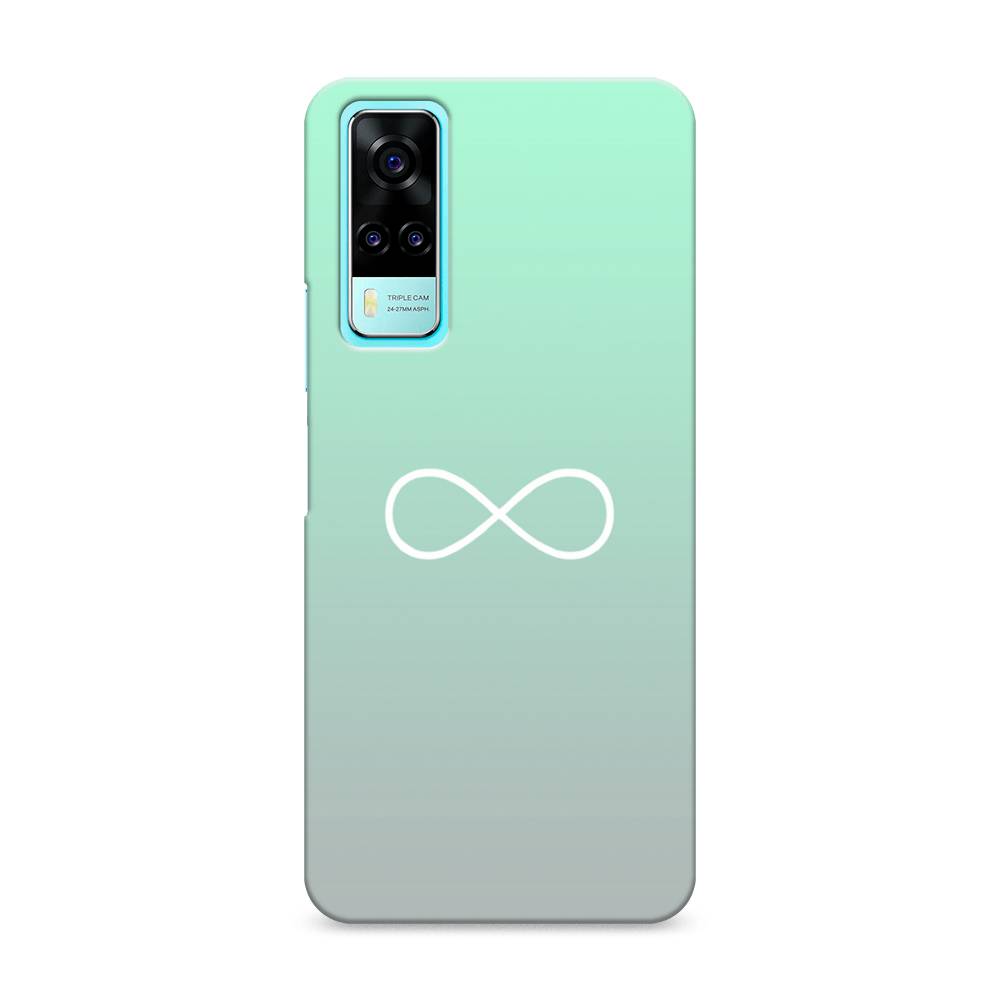 

Пластиковый чехол "Бесконечность от Тиффани" на Vivo Y31, 263720-3