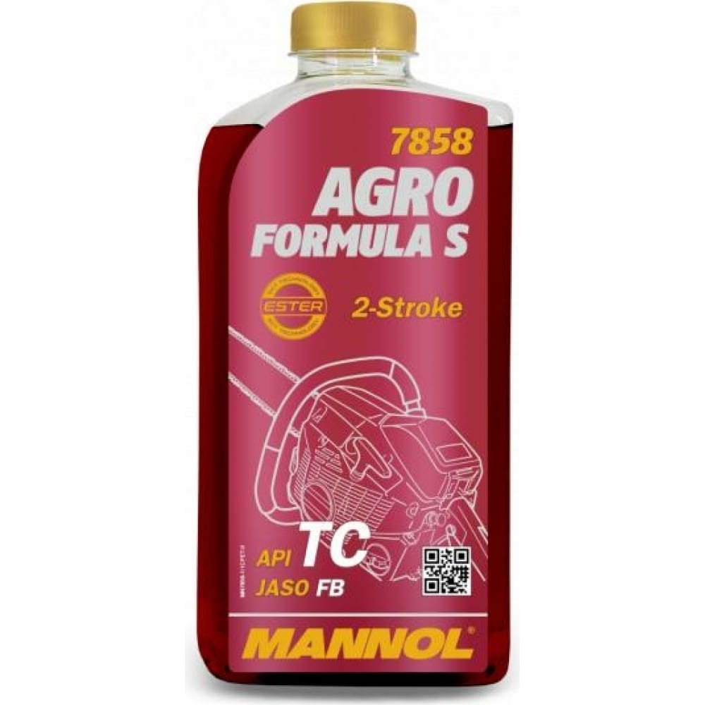 фото Синтетическое моторное масло mannol agro formula s