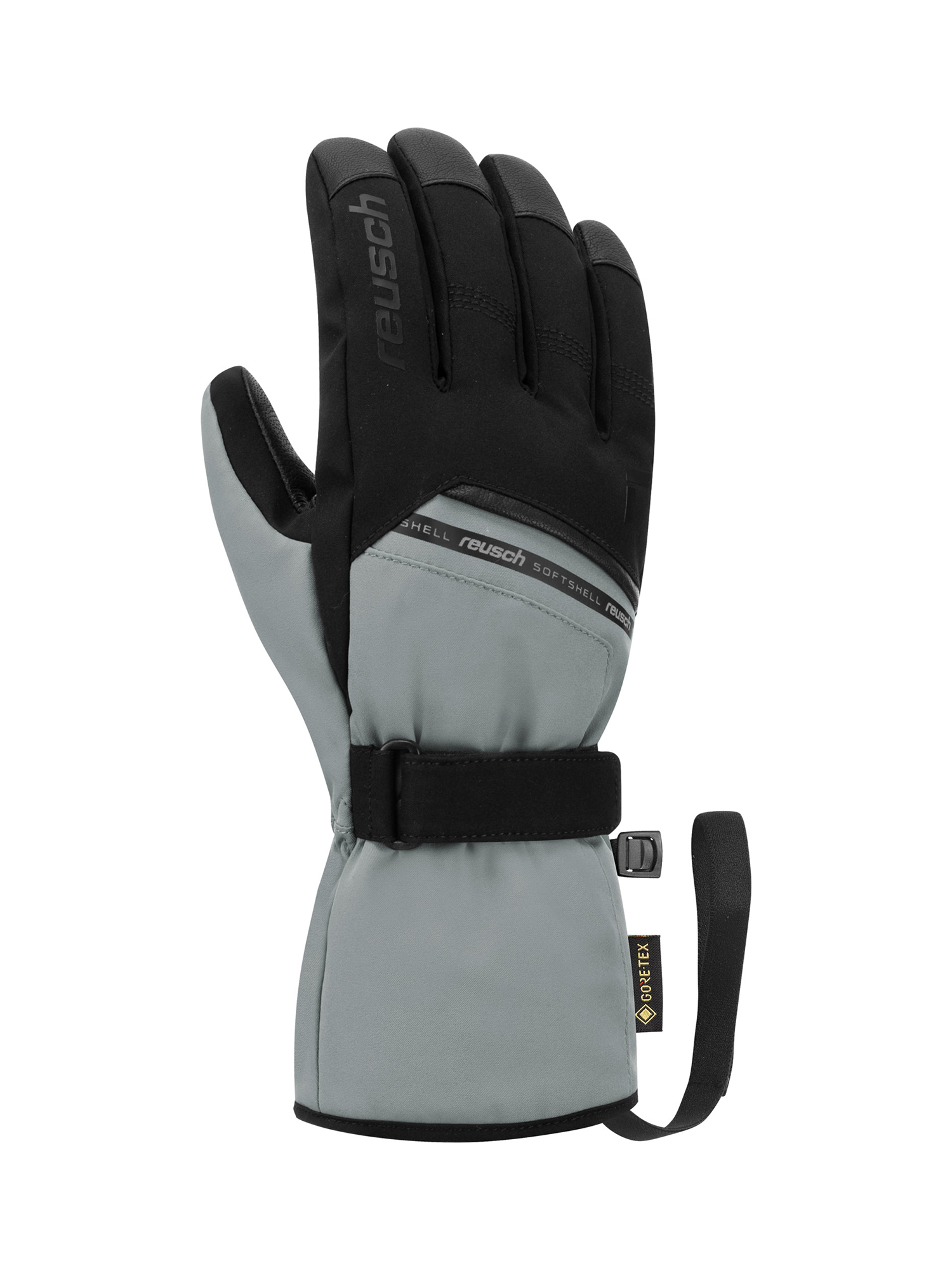 Перчатки Горнолыжные Reusch Morris Gore-Tex Frost Gray/Black (Inch (Дюйм):7)