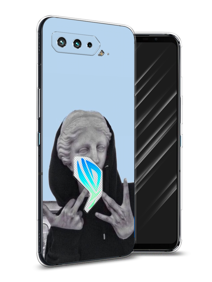 

Чехол Awog на Asus ROG Phone 5 "SWAG статуя", Голубой, 44250-9