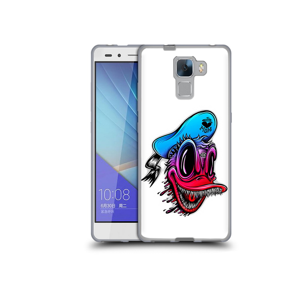 

Чехол MyPads Tocco для Honor 7 Дональд (PT28758.36.71), Прозрачный, Tocco