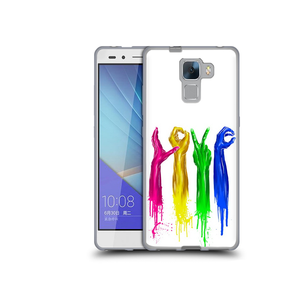 

Чехол MyPads Tocco для Honor 7 яркие руки love (PT28758.36.707), Прозрачный, Tocco