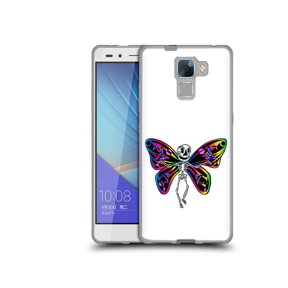 

Чехол MyPads Tocco для Honor 7 эффект бабочки (PT28758.36.701), Прозрачный, Tocco