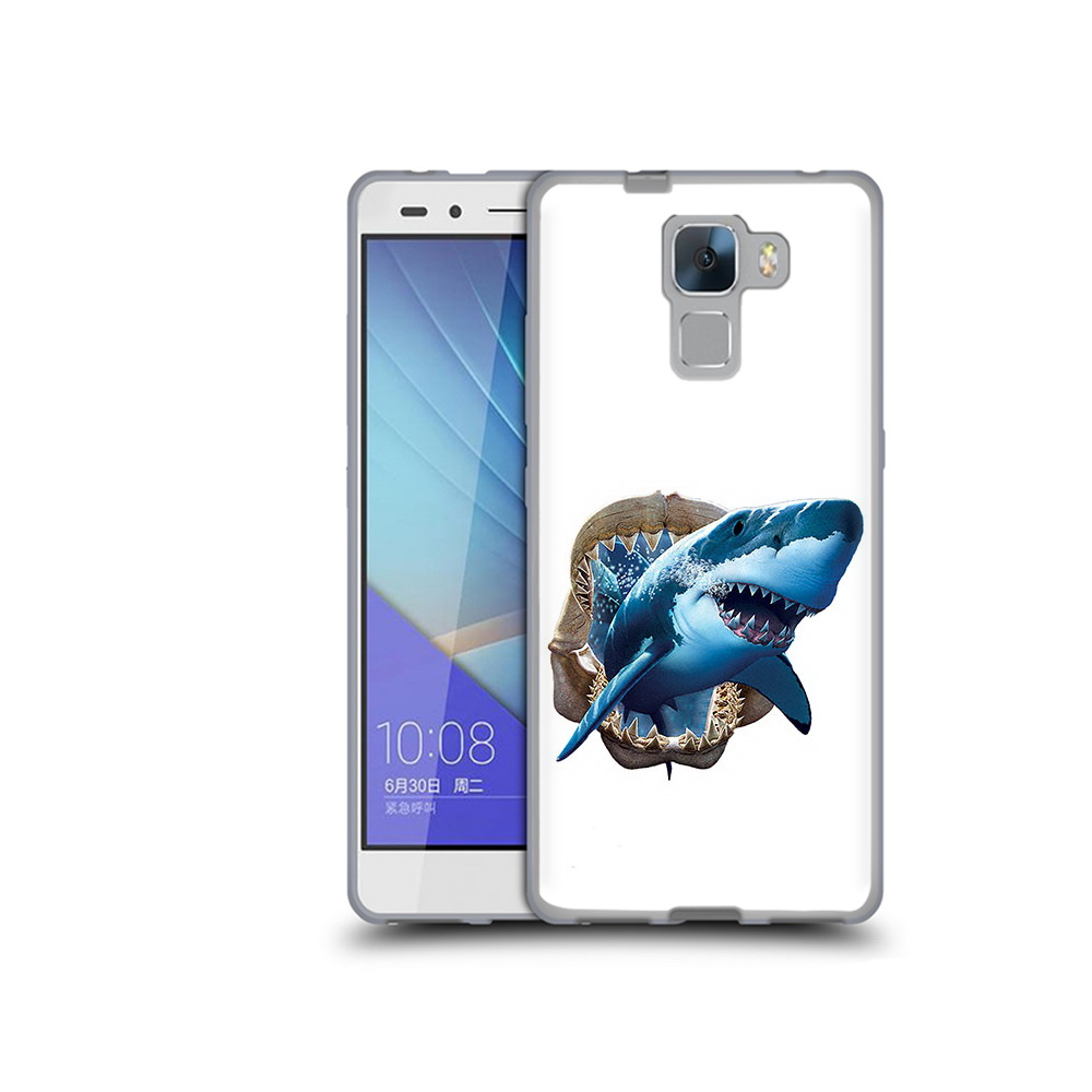 

Чехол MyPads Tocco для Honor 7 челюсти (PT28758.36.675), Прозрачный, Tocco