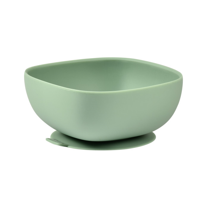 Тарелка Beaba из силикона / BOL SILICONE SAGE GREEN / VERT 913547