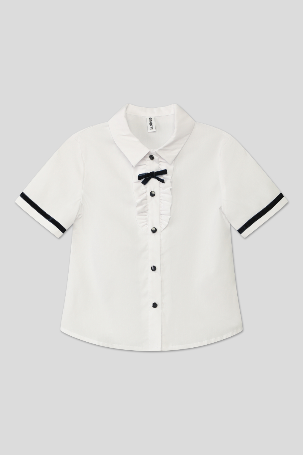 блуза GIOCO G23063481-002 белый для девочек, цвет белый р.158