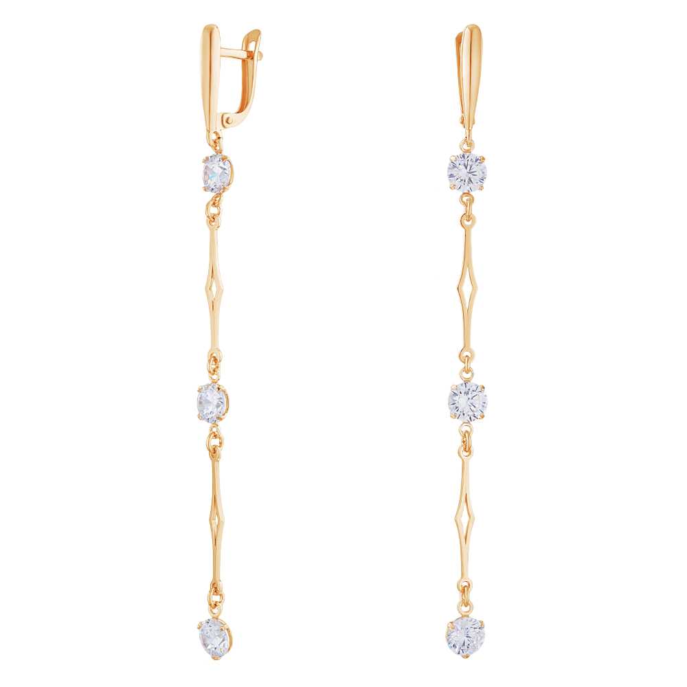 

Серьги из серебра с фианитом ЮВЕЛИР КАРАТ 2129421/9п, 2129421/9п