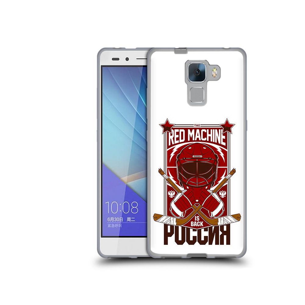 

Чехол MyPads Tocco для Honor 7 хоккей россия (PT28758.36.666), Прозрачный, Tocco