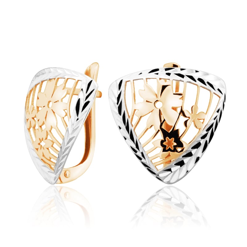 

Серьги из красного золота ЮВЕЛИР КАРАТ 1025470/9, 1025470/9