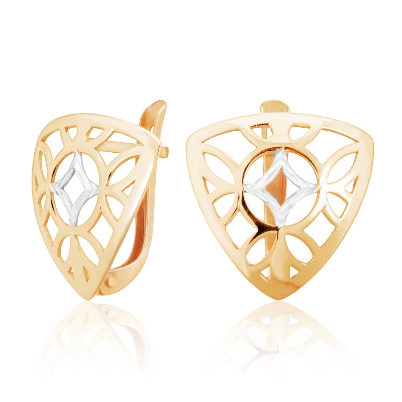 

Серьги из красного золота ЮВЕЛИР КАРАТ 1025468/91, 1025468/91