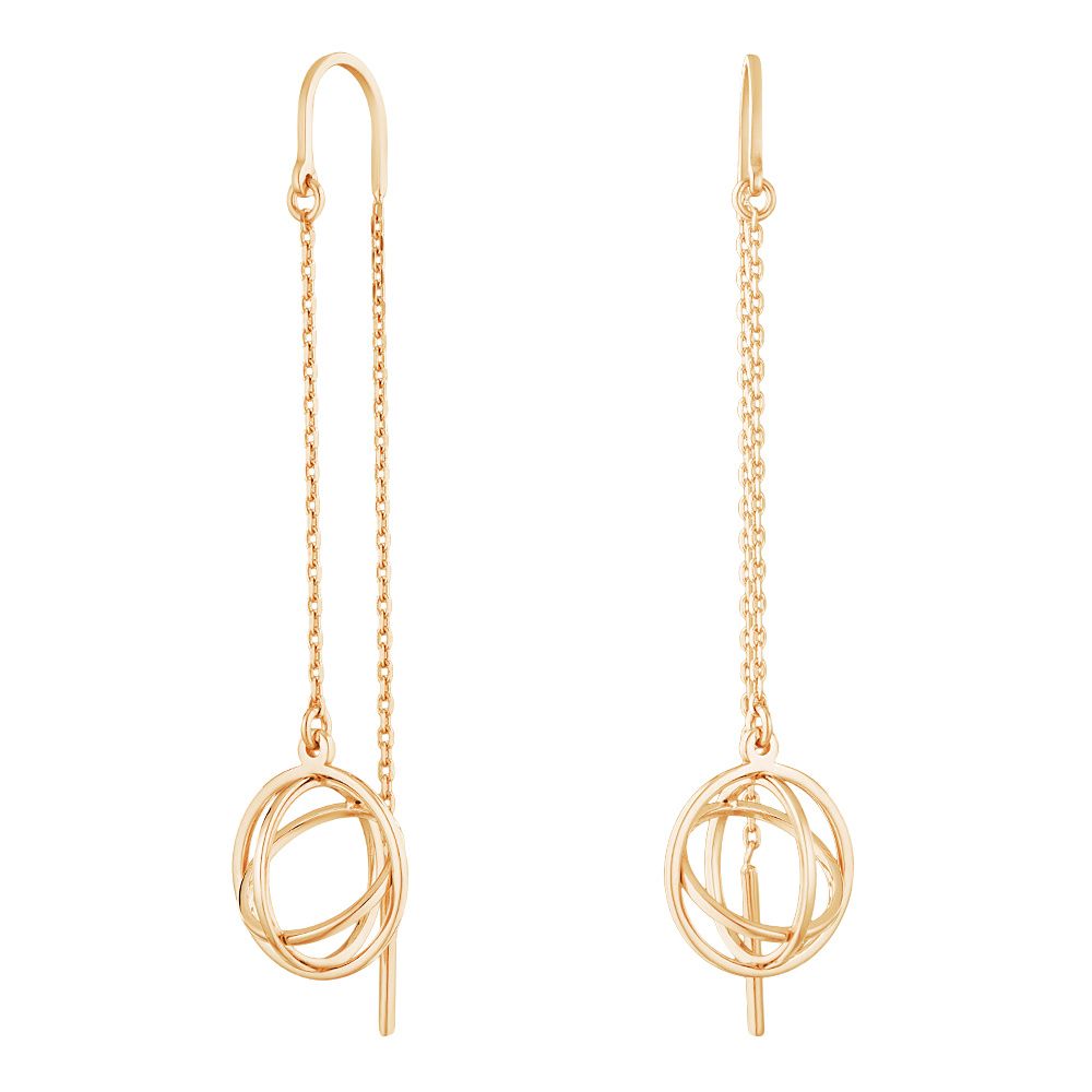 Серьги из серебра ЮВЕЛИР КАРАТ 20210010/9п