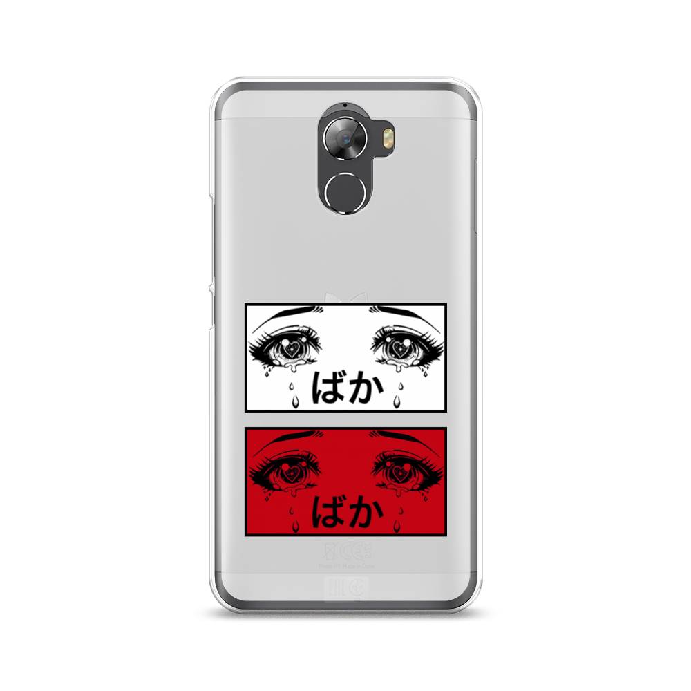 

Чехол на Wileyfox Swift 2 "Красные глаза манга", Красный;белый;черный, 210350-4