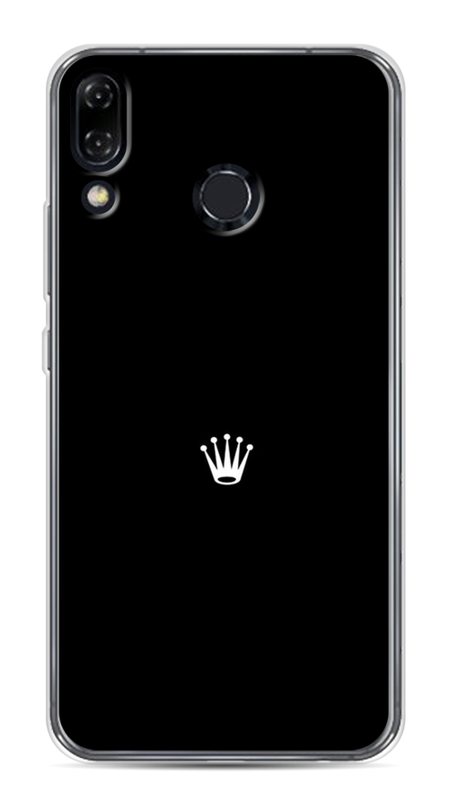 

Чехол Awog на Asus Zenfone 5Z ZS620KL "Белая корона для черном фоне", Черный, 43450-7