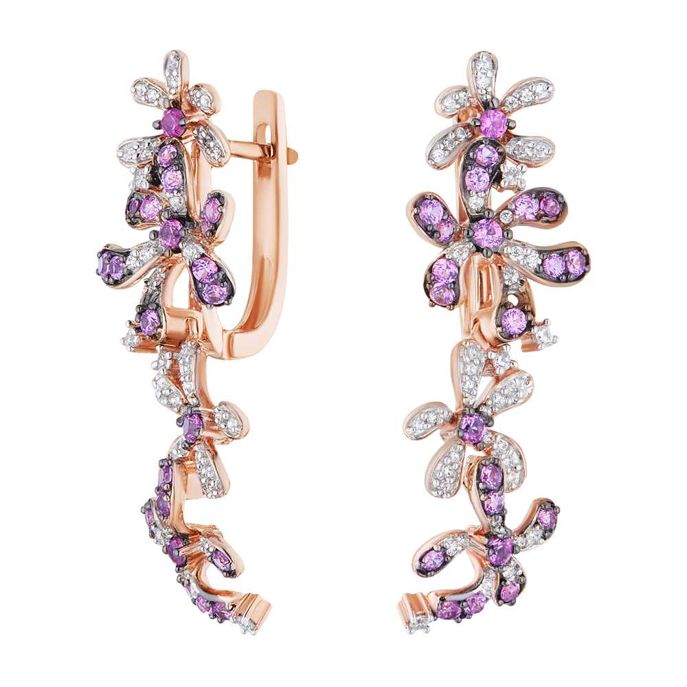 

Серьги из серебра с фианитом/сапфиром ЮВЕЛИР КАРАТ E303992CPSZ/SR, E303992CPSZ/SR