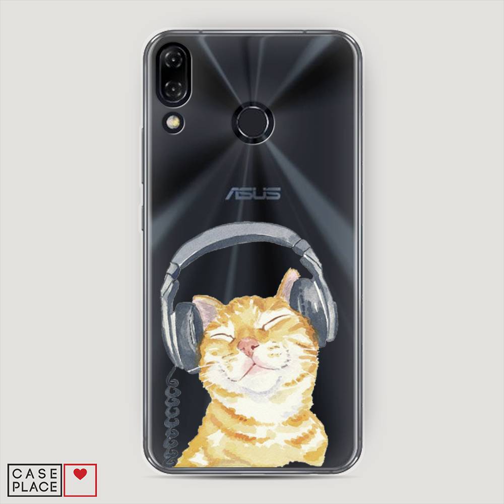 

Чехол Awog "Кот меломан" для Asus Zenfone 5Z ZS620KL