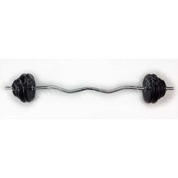 

Штанга MB Barbell MB-BW гриф w-образный 120 см, 35 кг, 26 мм, MB-BW