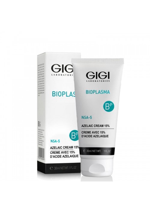 Купить Крем для лица GIGI Bioplasma с 15 % азелаиновой кислотой для жирной проблемной кожи 30 мл