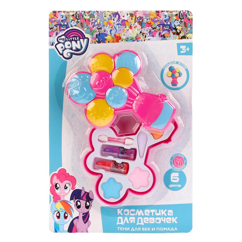 

Набор детской косметики Играем вместе My little pony, тени для век, помада