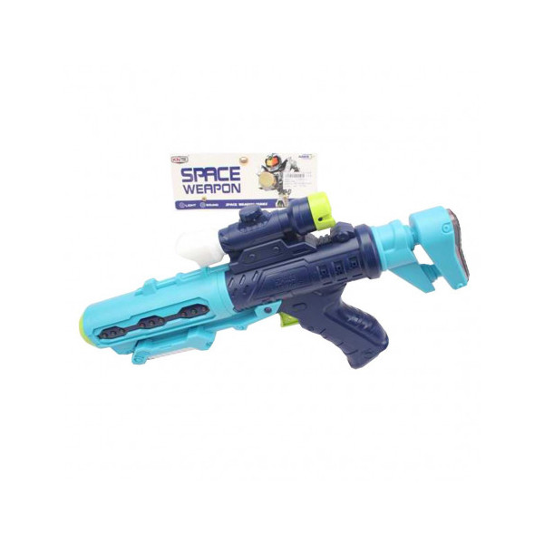 

Бластер Наша Игрушка KT318-2 со светом и звуком, пакет