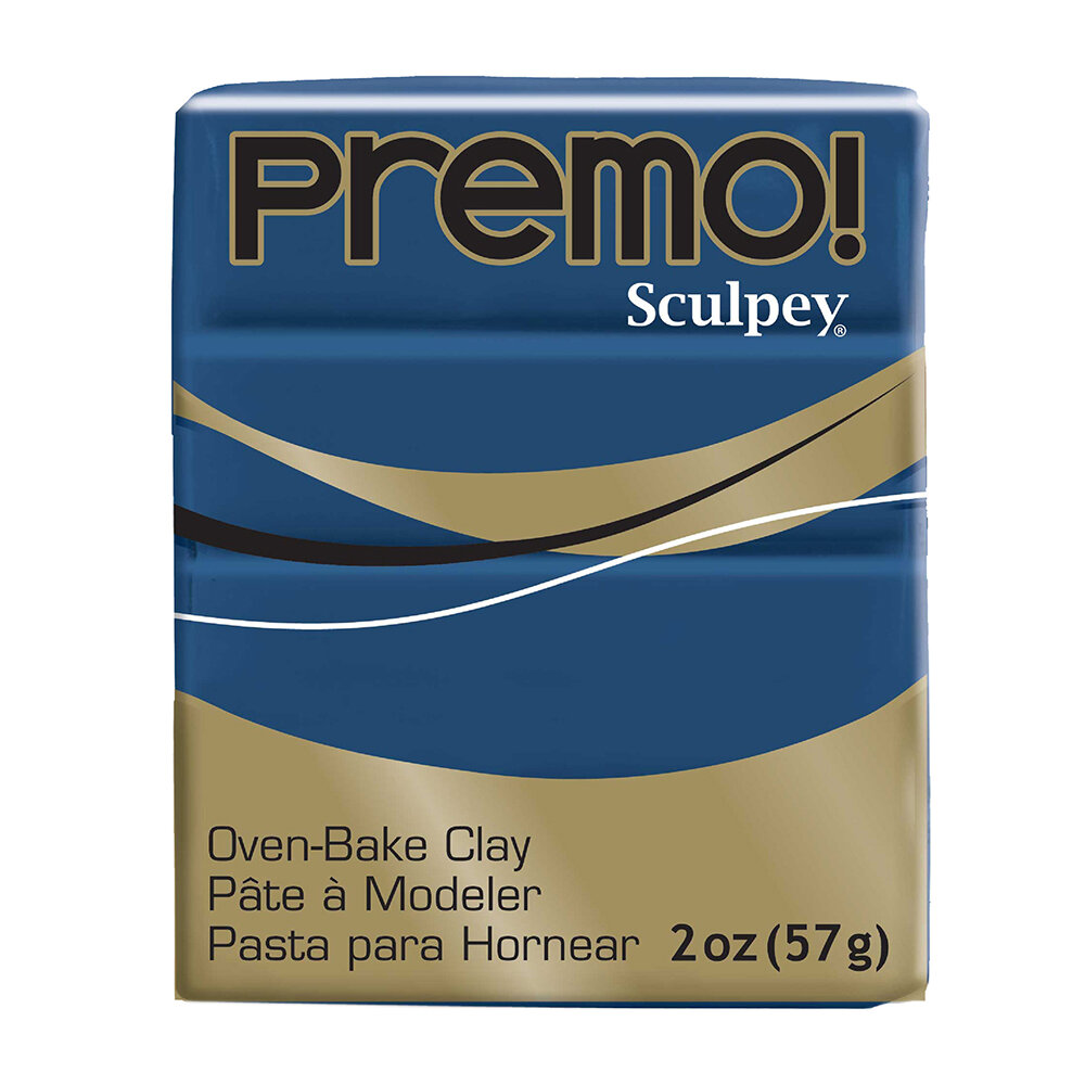 

Полимерная глина Sculpey Premo полимерная глина PE02 57 г 5050 темно-синий, PE02