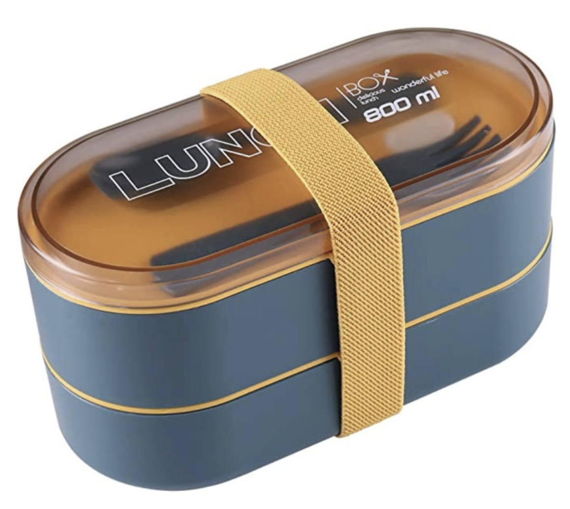 Ланч-бокс с приборами Orange lunch