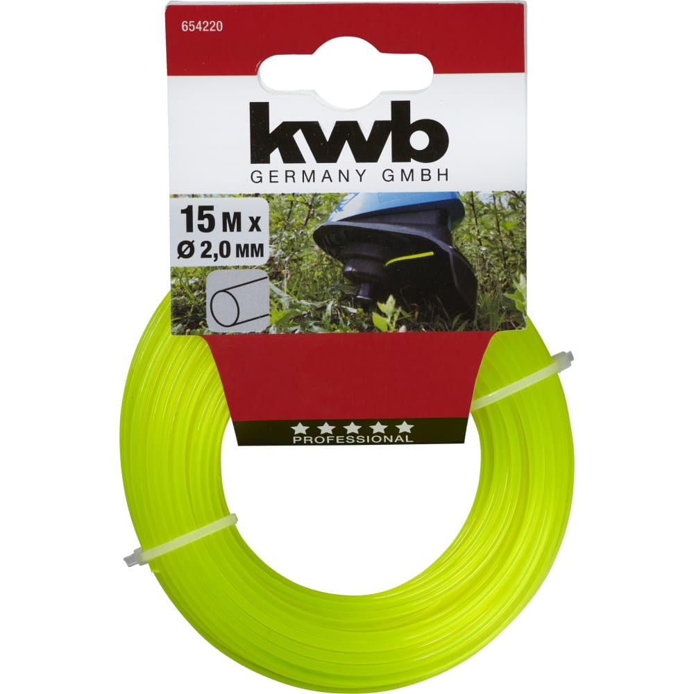 

Леска для триммера KWB Profi