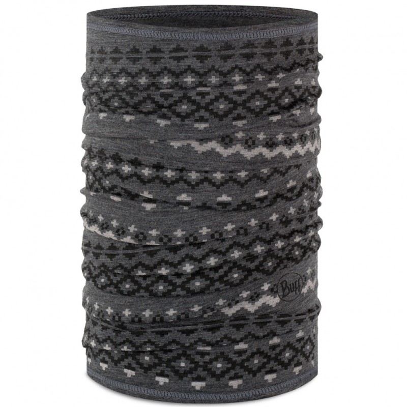 

Бандана Buff Merino Lightweight Faizen Grey, Серый, Merino Lightweight