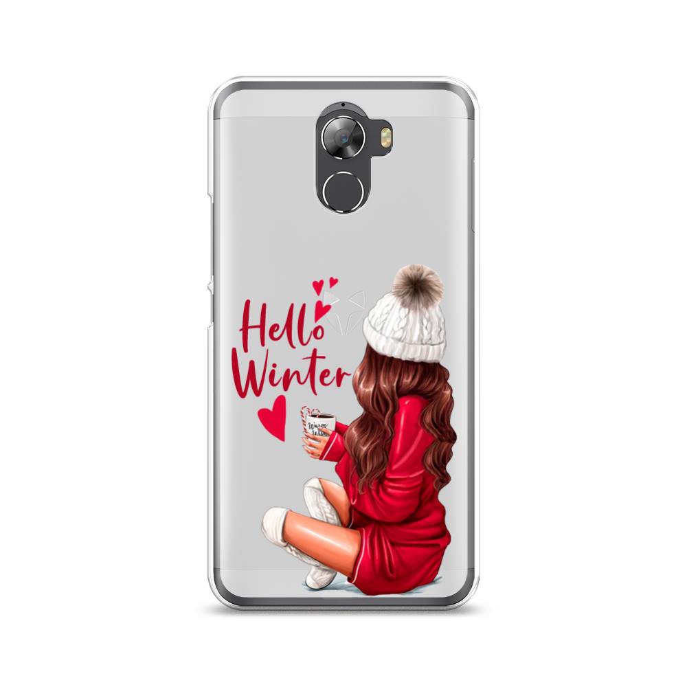 

Чехол на Wileyfox Swift 2 "Hello winter", Красный;белый;коричневый, 210350-5