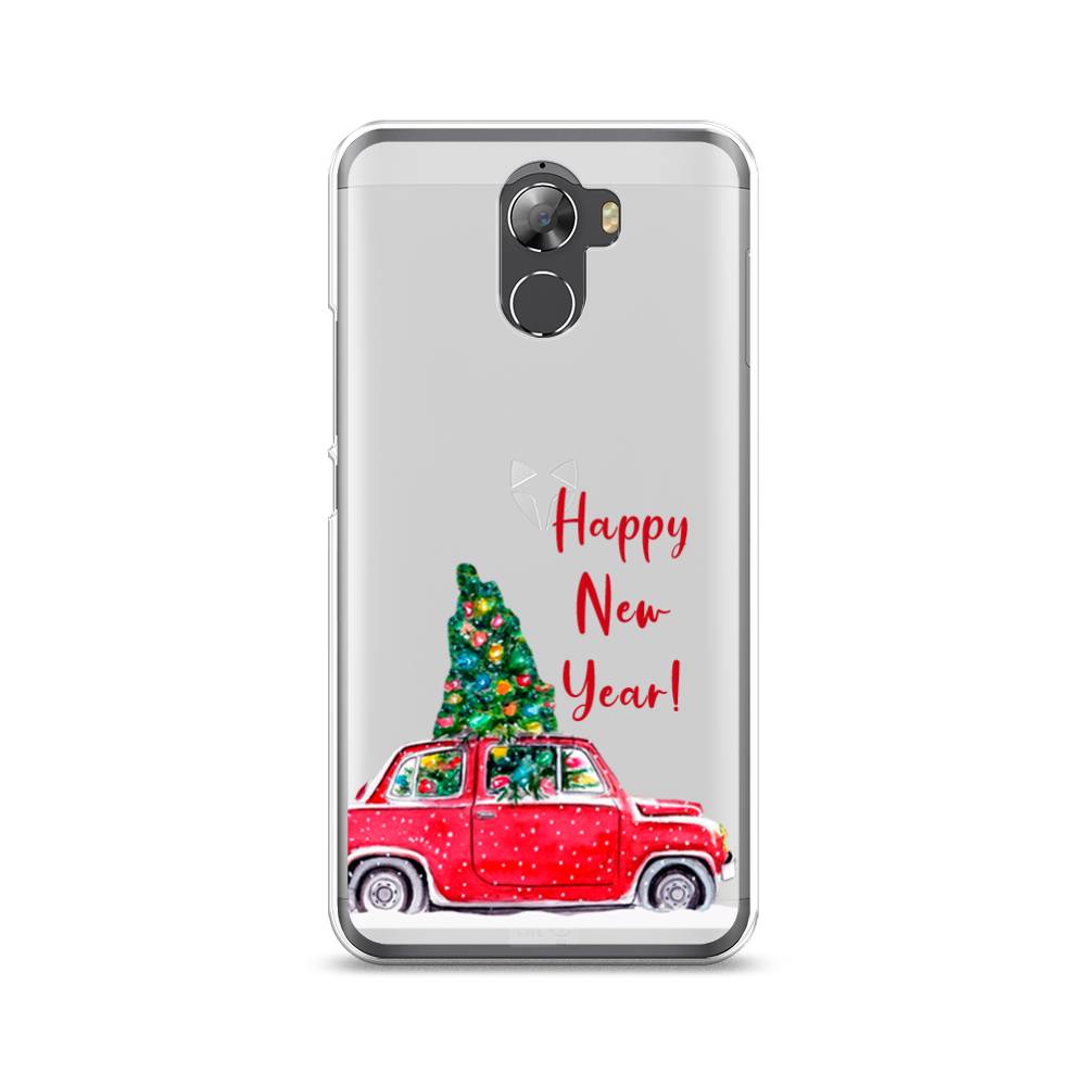 

Чехол на Wileyfox Swift 2 "Happy New Year", Красный;зеленый, 210350-5