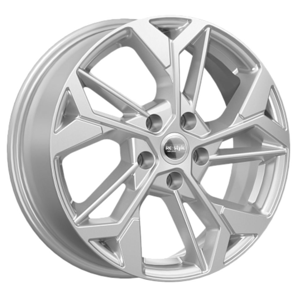 

Колесный диск КиК КС1062 R17 5*114,3 ET37 Dia 66.6, литой серебро., Кс1062