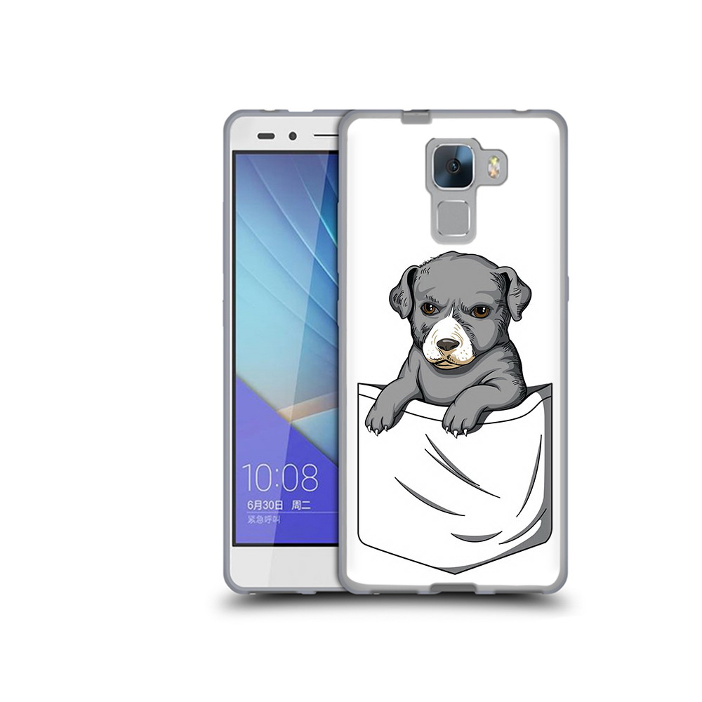 

Чехол MyPads Tocco для Honor 7 собачка в кармане (PT28758.36.611), Прозрачный, Tocco