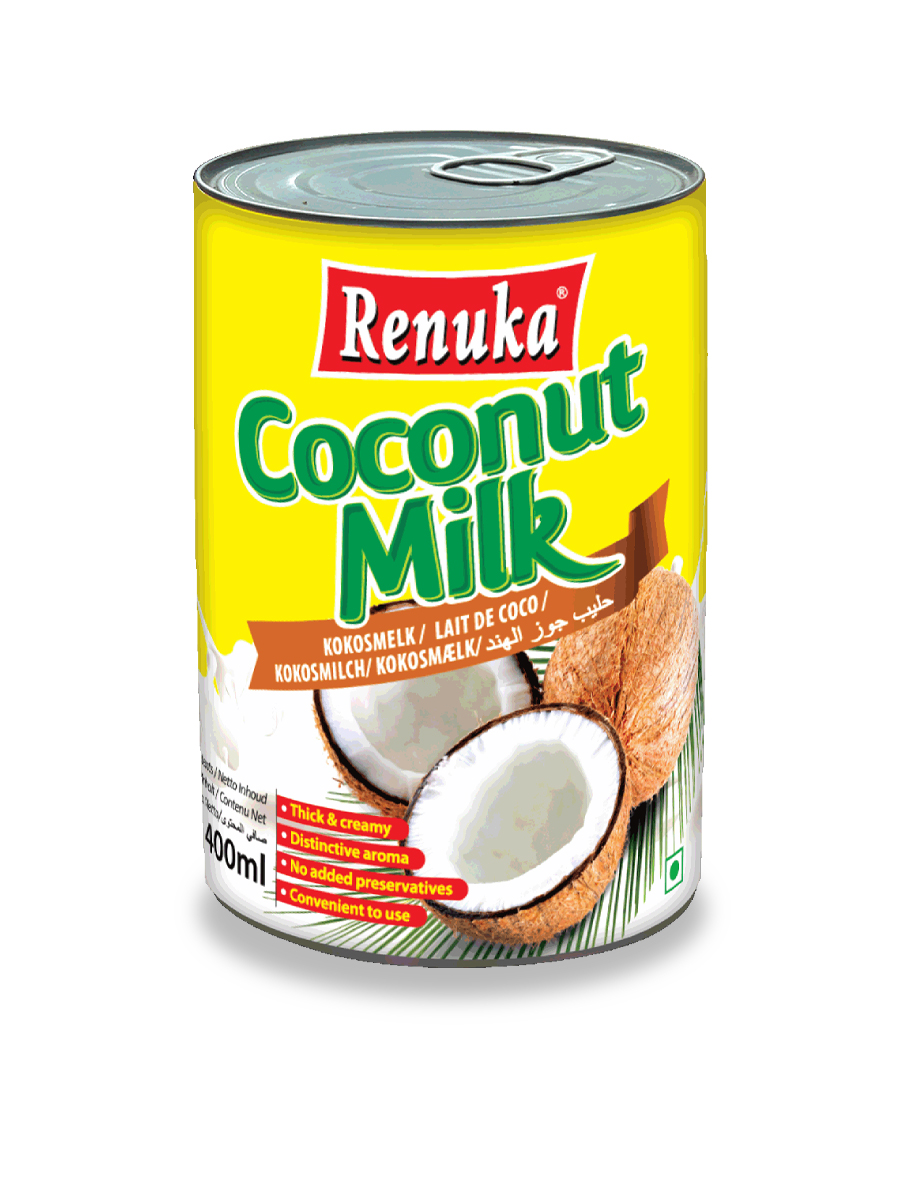 

Молоко растительное кокосовое Renuka Coconut Milk (жирность 17%), 440 мл