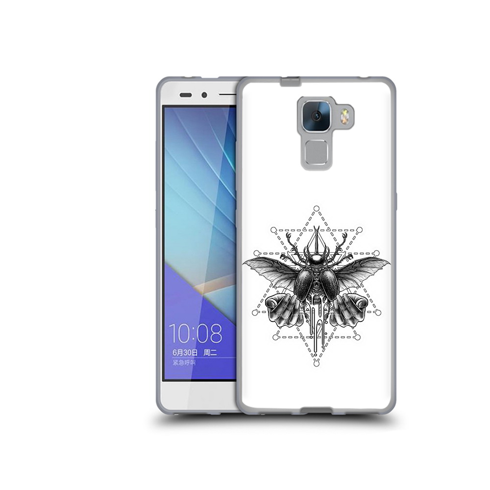 

Чехол MyPads Tocco для Honor 7 скарабей (PT28758.36.601), Прозрачный, Tocco