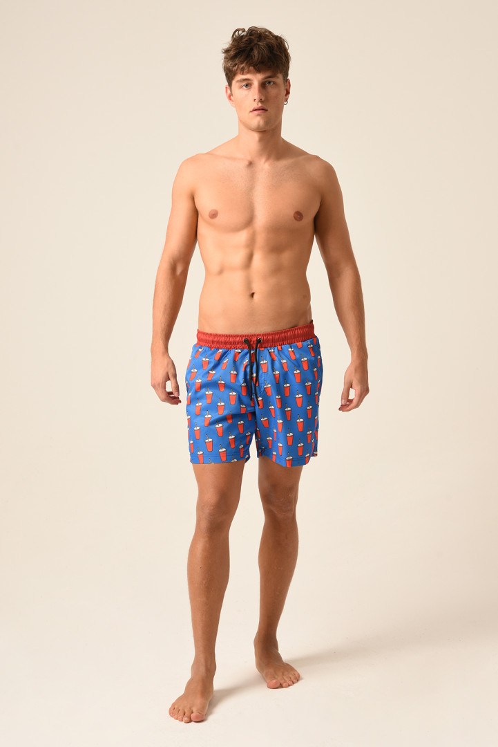 

Шорты для плавания мужские King Brich SWIM44 синие 2XL (товары доставляются из-за рубежа), SWIM44