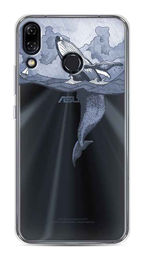 

Чехол Awog на Asus Zenfone 5Z ZS620KL "Два измерения", Голубой;черный;прозрачный, 43450-7