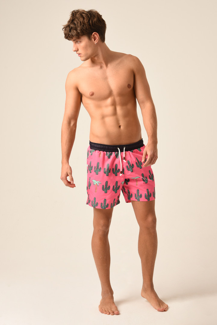 

Шорты для плавания мужские King Brich SWIM39 розовые L (товары доставляются из-за рубежа), SWIM39