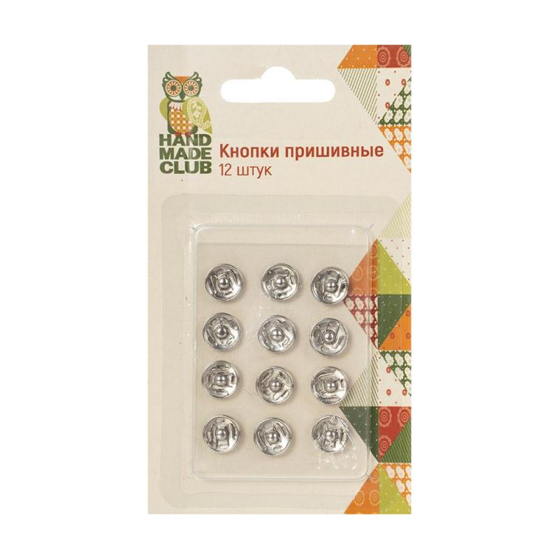 

Кнопки Hand Made Club пришивные 12 шт