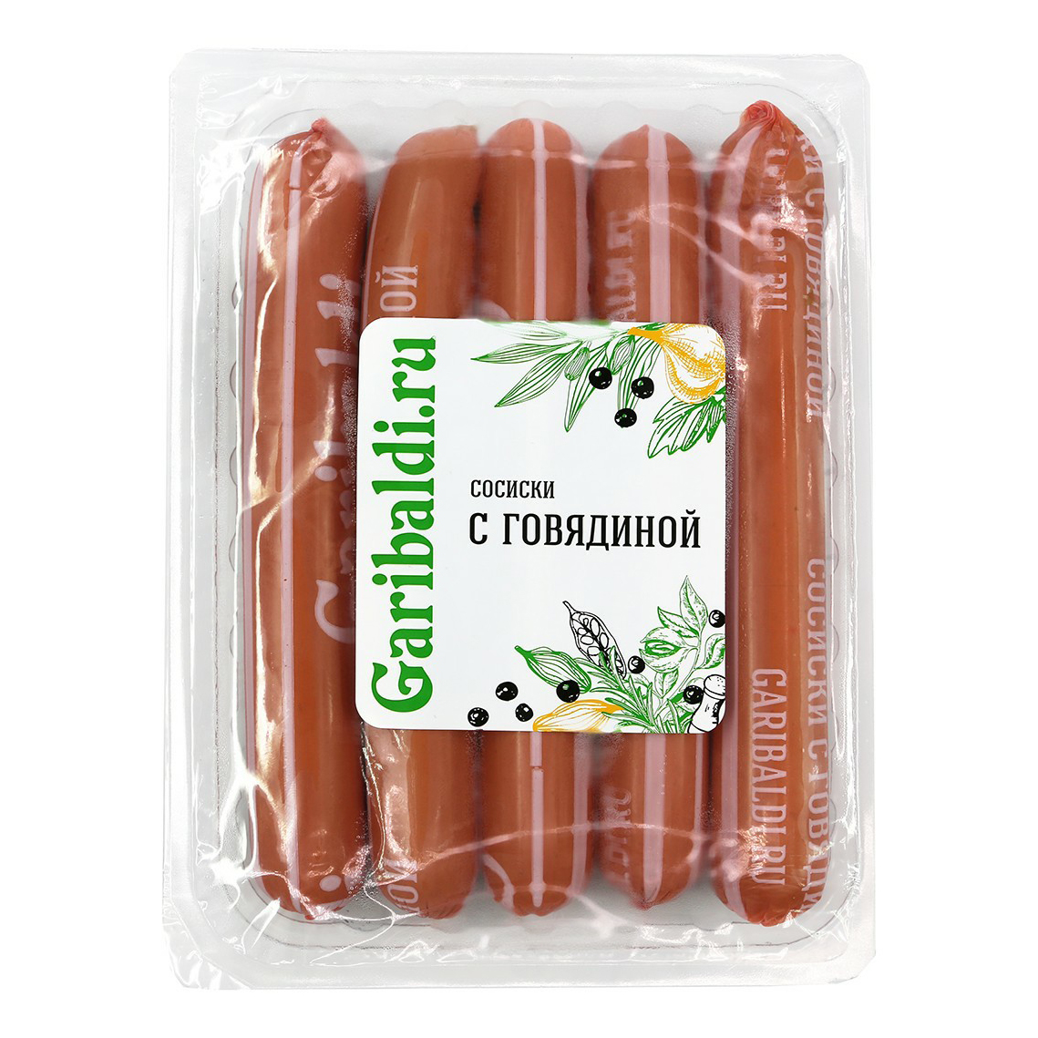 

Сосиски Garibaldi с говядиной